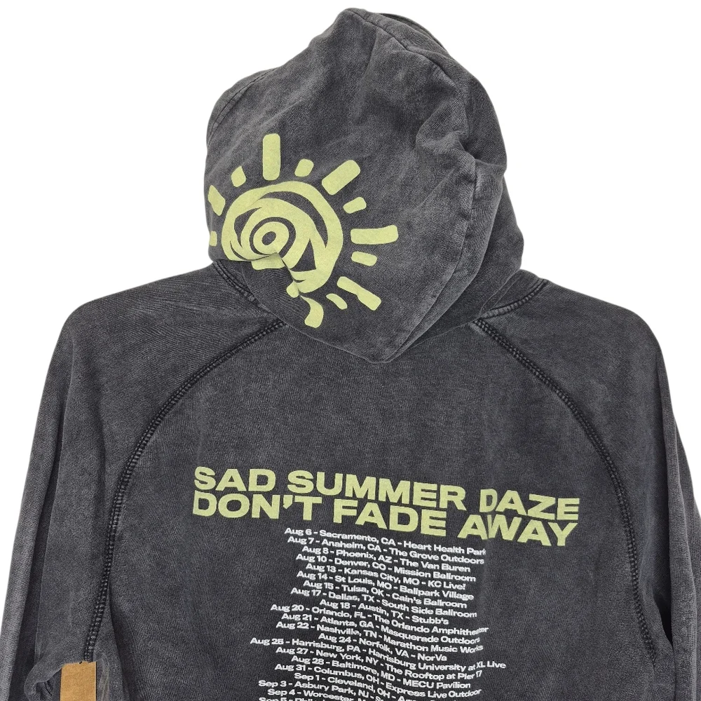 All Time Low Sad Summer Daze Dont Fade Away Tour Hoodie‎ Size Medium